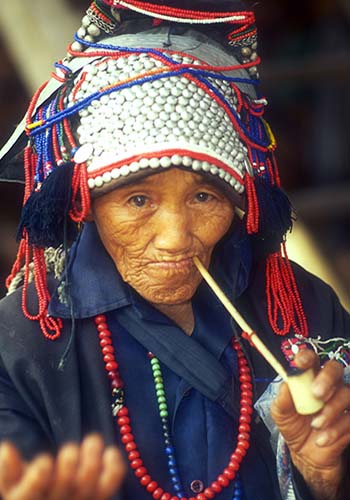 Akah Tribal Woman, Northern Thailand