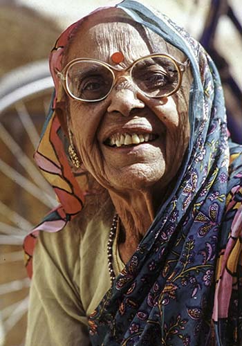 Woman in Gujarat, India