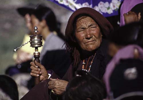 Woman at Festival, Ladakh, India